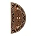Minuteman International H-604 Jardin 44-Inch by 22-Inch Half Round, Cocoa