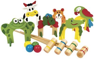 Childrens Toyshop  Toys : Animal Croquet by Anatex