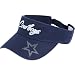 Dallas Cowboys Women's Adjustable Visor Size: Adjustable