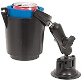 RAM MOUNT DRINK CUP HOLDER W/ SUCTION BASE RAM-B-132SU