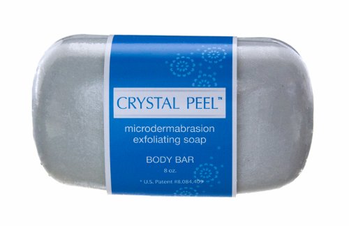 Crystal Peel Microdermabrasion Exfoliating Soap Body Bar, 8 Ounce