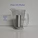 Polar Pitcher Pl3677 60 Oz Polycarbonate Plastic Pitcher With Clear Lid