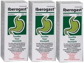 Iberogast LARGE SIZE (100ml) THREE BOTTLES- for Dyspepsia, Bloating, Stomache Pain and Heartburn Brand: Medical Futures by Medical Futures