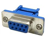 DB9 Female IDC Ribbon Right Angle Connector. Computer Accessories, Computer ....