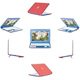 iPearl mCover Hard Shell Case for 13.3" HP Stream 13 Cxxx series Windows laptops (Red)