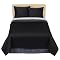 Modern Home Black Charcoal Coverlet Set - Full/Queen
