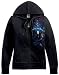 Harley-Davidson® Women's Longsleeve Hooded Activewear Jacket. Rhinestone and Studded Embellishments. Embroidery. 96383-12VW