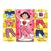 Melissa & Doug Girl Dress-Up Mix 'n Match Peg