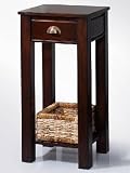 Produkt-Bild: Beistelltisch Holz Blumenhocker Telefontisch Tisch hoch