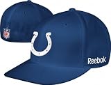 Indianapolis Colts Reebok 2011 Sideline Blue Fitted Flat Brim Hat