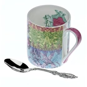 Let Them Eat Cake by Laurence Llewelyn-Bowen Mug and Spoon