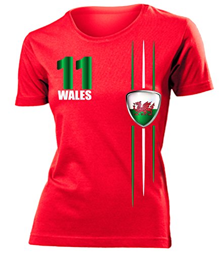 FUSSBALL – WALES FANSHIRT 4732(F-R) Gr. M