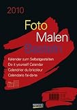 Foto, Malen, Basteln schwarz 2010 Format A4: Kalender zum Selbstgestalten
