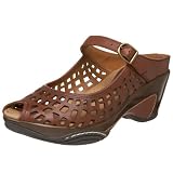 White Mt. Women's Marvy Peep-Toe Mule