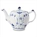 Blue Fluted Half Lace 34 Oz Teapot