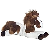 Aurora Unisex Tola The Plush Paint Horse Brown One Size