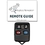 1999-2010 Keyless Entry Remote Fob Clicker for Ford Mustang With Free Do-It-Yourself Programming and Free eKeylessRemotes Guide