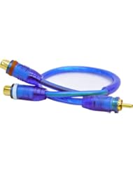 db Link CLY2FZ Triple Shielded RCA 2 Female To 1 Male Y-Adapter
