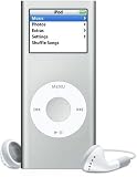 Apple iPod nano Tragbarer MP3-Player 2GB silber