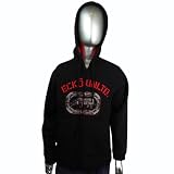 Boys Kids Ecko Unltd Rhino Hoody Hoodie Hooded Sweater Full Zip Black Age 7-8