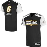 Adidas Miami Heat Lebron James 2011 Nba Finals Gametime Shooting Shirt Medium