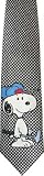 Snoopy tie playing Golf by Peanuts silk