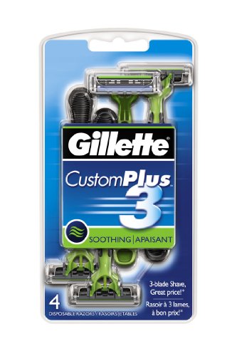 Gillette DCustomPlus 3 Soothing of 3)