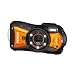 Pentax Optio WG-1 GPS Digitalkamera (14 Megapixel, 5-fach opt. Zoom, 6,9 cm (2,7 Zoll) Display, bildstabilisiert) orange