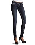 Denim of Virtue Women's Slim Peeptoe Jean, Midnight Dream, 24