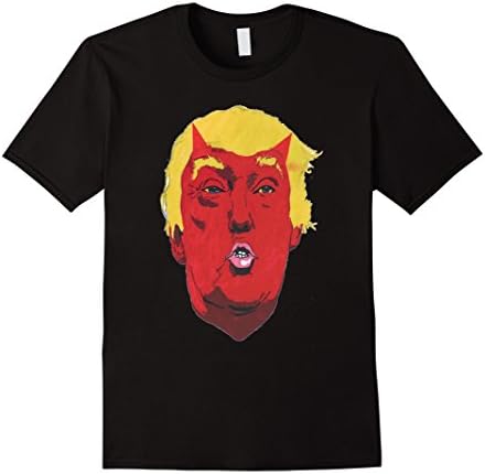 Men's Anti-Trump for President 2016 T-Shirt XL Black