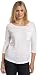 Splendid Women's Slub Jersey Boatneck Top,White,Small