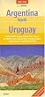 Nelles Map Argentina North - Uruguay (Landkarte) 1 : 2 500 000. Special Maps: Greater Buenos Aires, Igua�u; City Maps: Buenos Aires, Cordoba, Montevideo, Tucuman