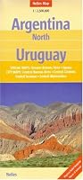 Argentina North and Uruguay Map by Nelles (Nelles Maps)
