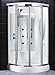 DreamLine Steam Shower Cabin SHJC-1238386-00SK. 38x38, Clear Glass, Chrome finish. Steam Included