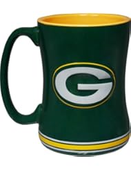 Sports: NFL Green Bay Packers Boxed Relief Sculpted Mug - Boelter