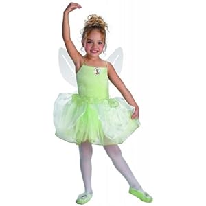 Toddler Ballerina Tinkerbell Costume (Small (4-6))