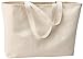 Joe's USA Jumbo Tote Bag a Sturdy 10-ounce Cotton Oversized Tote Bag