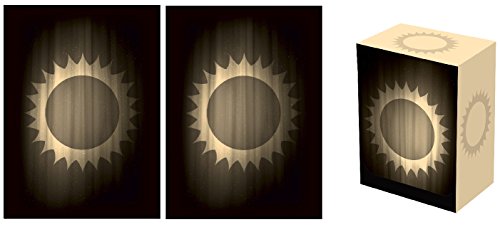Legion SUPER Iconic SUN Deck Box + 100 Matching DOUBLE Matte Finish Sleeves (fits Magic / MTG, Pokemon Cards)