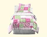 John Deere Bedding Girls Quilt and Sham Set, Twin Size