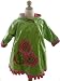 Corky Wrap Swing Raincoat Kiwi & Polka Dots
