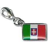 NATIONALFLAG 国旗柄ファスナーホルダー イタリア王国 08463-5
