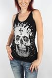 Affliction - Womens Iconic Top in Black, Size: Large, Color: Black