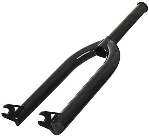 DK Alpha BMX Bike Fork – 3/8 Inch – Clear Coat Raw