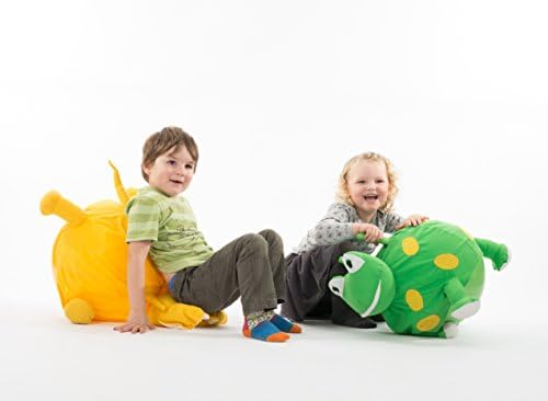 Inflatable Rocky the Elephant, Ride 'N' Bounce on Spaceballs Activity Active Hopper Toy for Toddlers *Pump not included