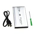 USB2.0 2.5" EXTERNAL SATA HARD DRIVE HDD ENCLOSURE CASE --- by bargain universe
