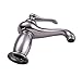 ELLO&ALLO Bathroom Faucet Modern One Hole Single Handle Vanity Sink Faucet,Chrome
