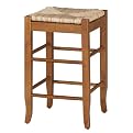 Rush Seat Barstool - Oak (29")