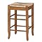 Rush Seat Barstool - Oak (29")