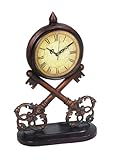 IMAGE OF Sterling Key Clock ( 1- Aa Battery Not Included), Metal Clock (Set of 2)