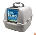 Catit Jumbo Hooded Cat Litter Pan - Warm Gray